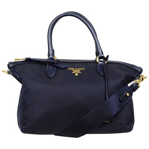 prada navy blue handbag|blue prada purse.